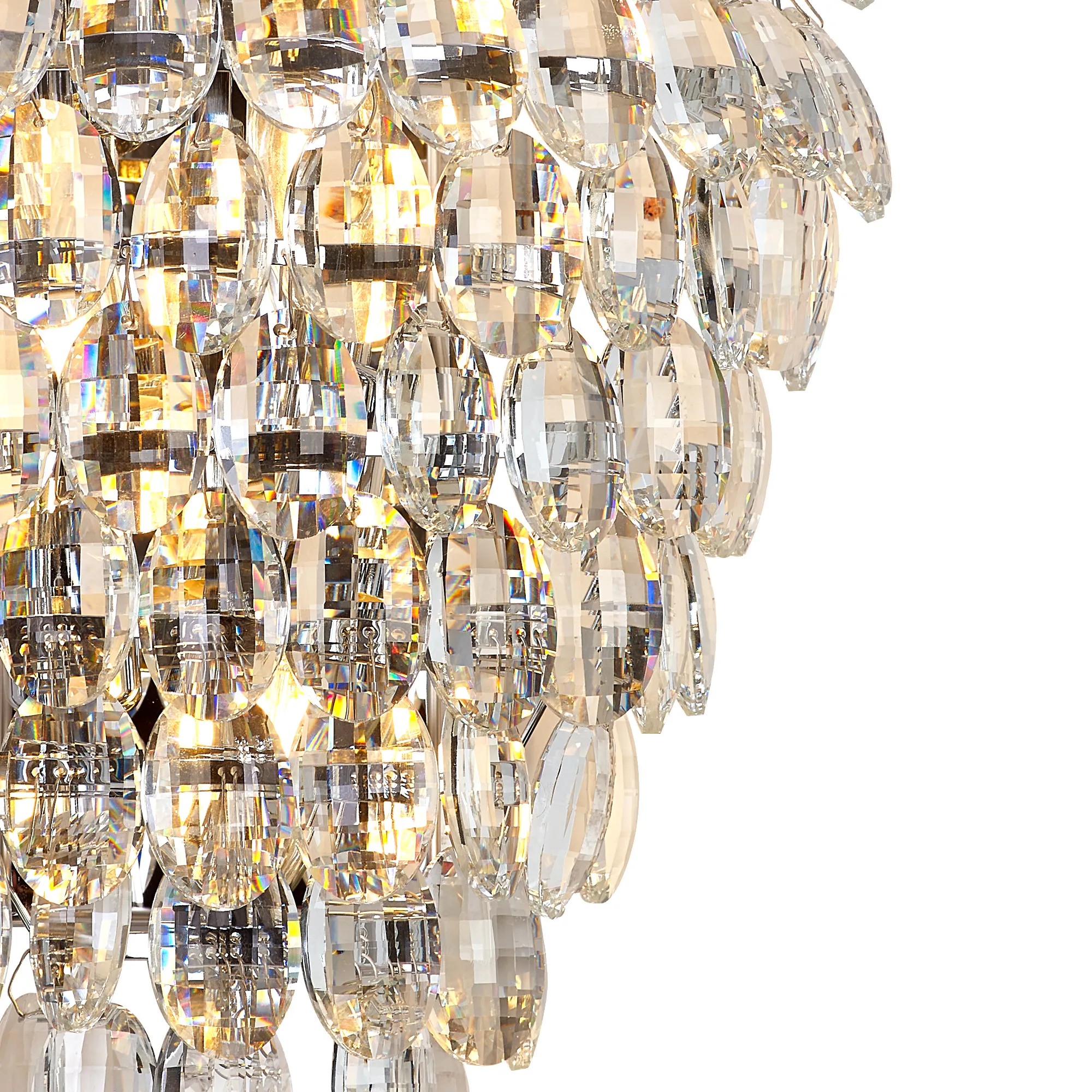 Coniston IP Tall Wall Lamp 6 Light Polished Chrome IL32912  Diyas Coniston IP